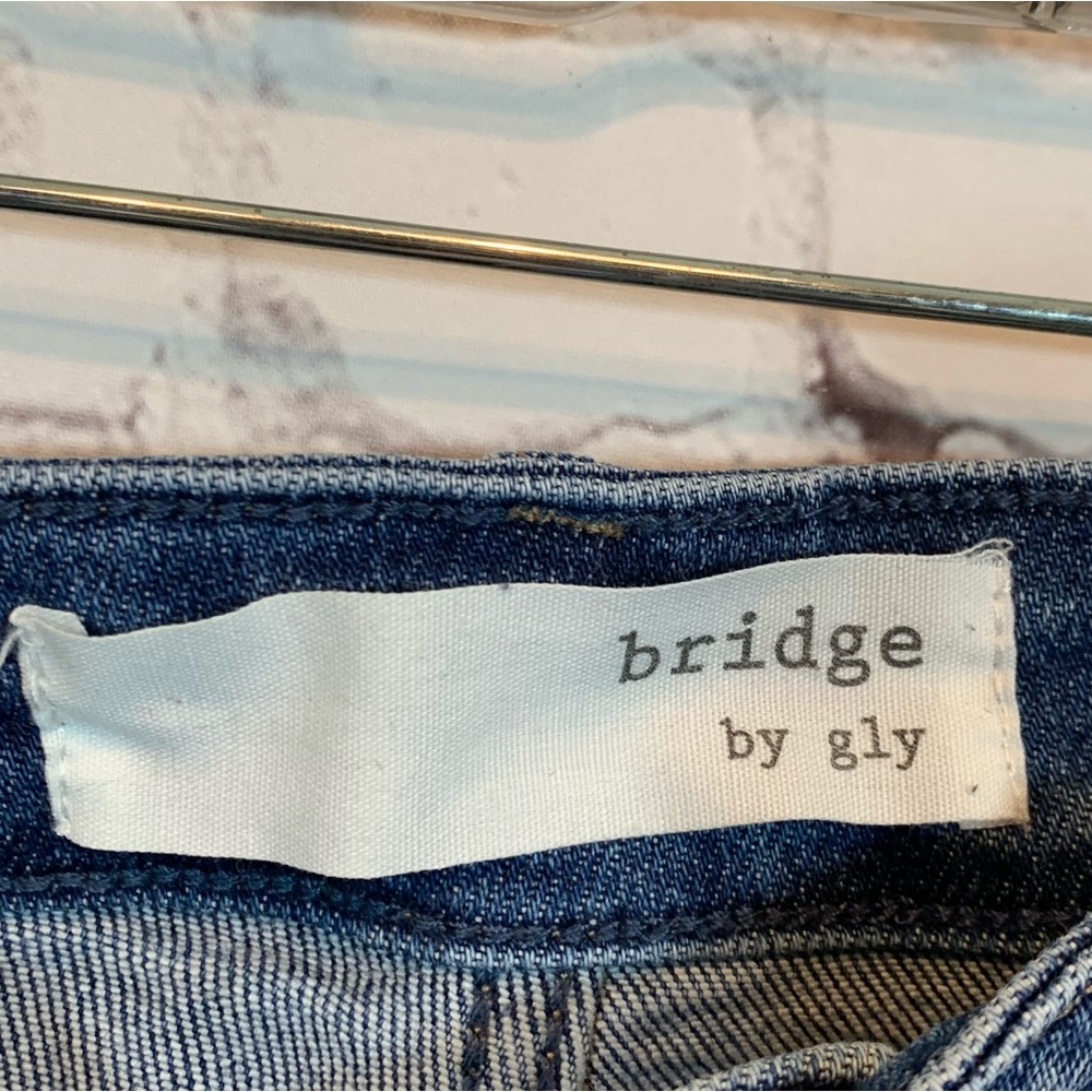 Bridge by gly Jeans high rise ankle skinny distressed - Picture 8 of 8